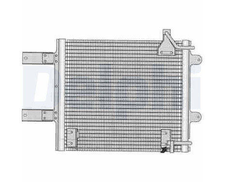 Condenser, air conditioning TSP0225373 Delphi, Image 2