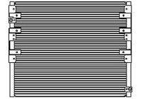 Condenser, air conditioning TSP0225449 Delphi