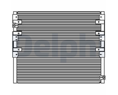 Condenser, air conditioning TSP0225449 Delphi, Image 2