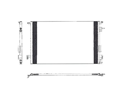 Condenser, air conditioning TSP0225463 Delphi