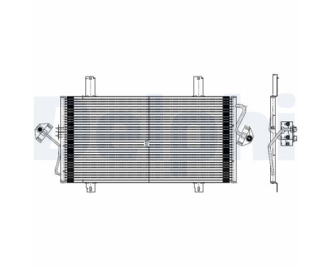 Condenser, air conditioning TSP0225535 Delphi, Image 3