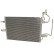Condenser, air conditioning TSP0225566 Delphi