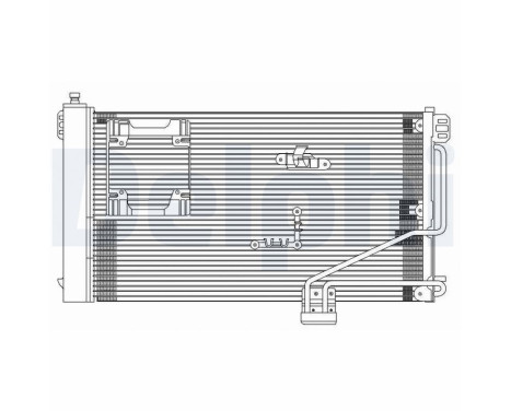 Condenser, air conditioning TSP0225610 Delphi, Image 3