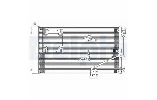 Condenser, air conditioning TSP0225610 Delphi, Image 3