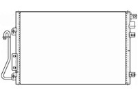 Condenser, air conditioning TSP0225635 Delphi