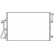 Condenser, air conditioning TSP0225635 Delphi