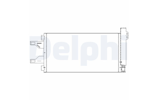 Condenser, air conditioning TSP0225676 Delphi, Image 2