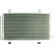 Condenser, air conditioning TSP0225695 Delphi