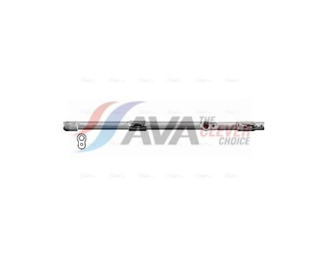 Condenser, air conditioning VL5173 Ava Quality Cooling, Image 2