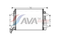 Condenser, air conditioning VN5291D Ava Quality Cooling