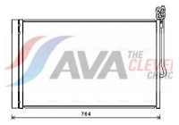 Condenser, air conditioning VN5334D Ava Quality Cooling