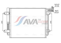 Condenser, air conditioning VN5441D Ava Quality Cooling