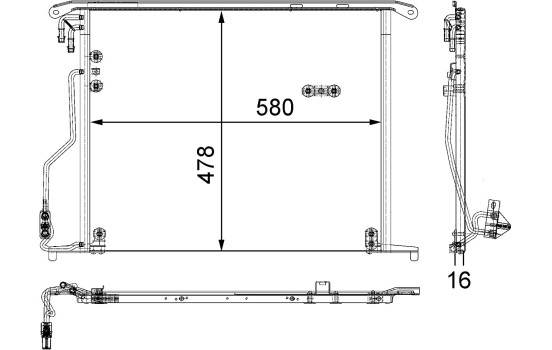 Condenser, air conditioning