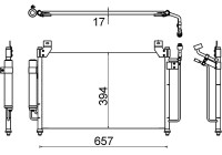 Condenser, air conditioning