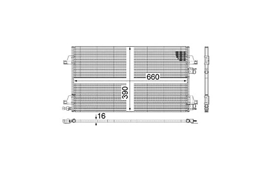 Condenser, air conditioning