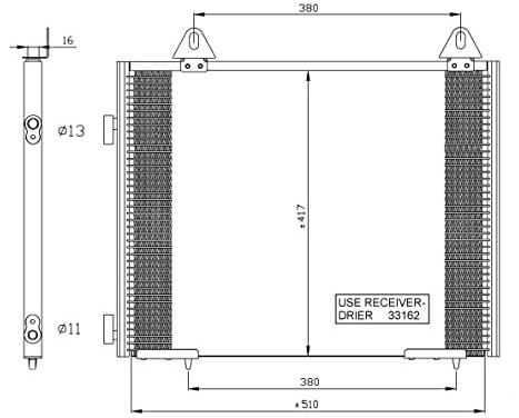 Condenser, air conditioning