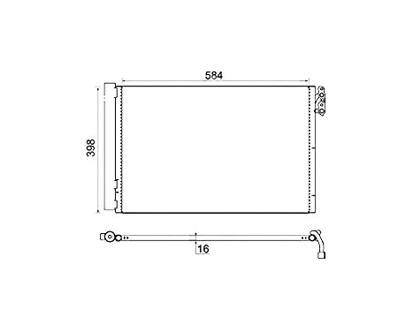 Condenser, air conditioning