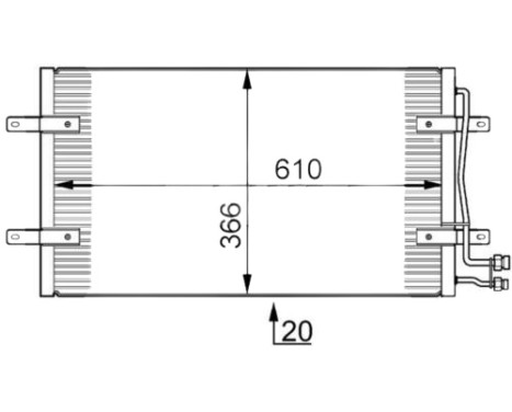 Condenser, air conditioning