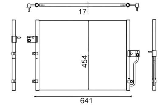 Condenser, air conditioning