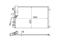 Condenser, air conditioning