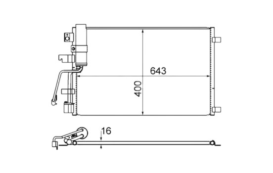 Condenser, air conditioning