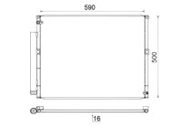 Condenser, air conditioning