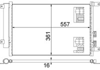 Condenser, air conditioning