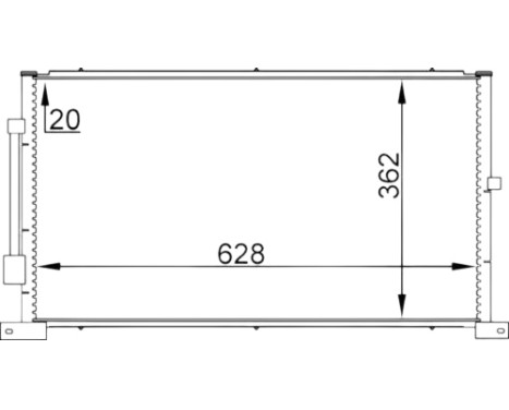 Condenser, air conditioning