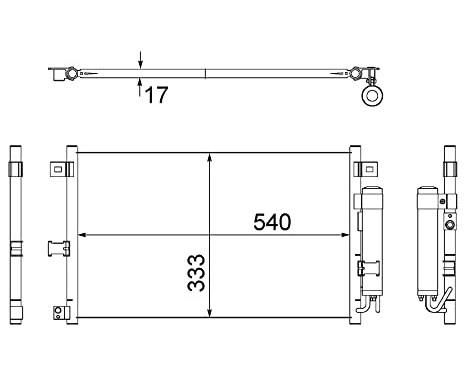 Condenser, air conditioning