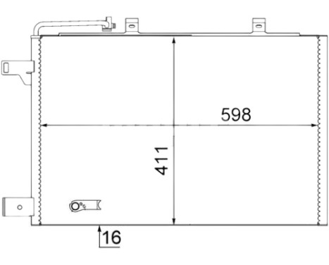 Condenser, air conditioning