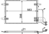 Condenser, air conditioning
