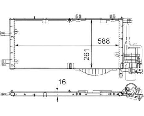 Condenser, air conditioning