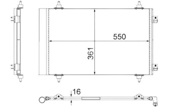 Condenser, air conditioning