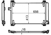 Condenser, air conditioning