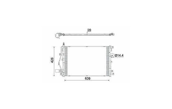 Condenser, air conditioning