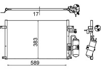 Condenser, air conditioning