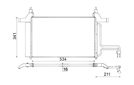 Condenser, air conditioning