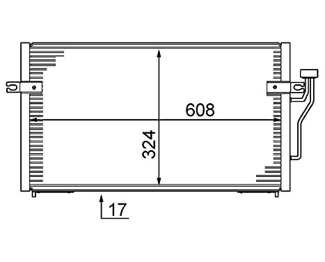 Condenser, air conditioning