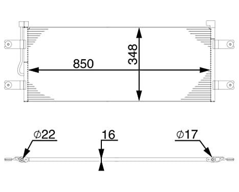 Condenser, air conditioning