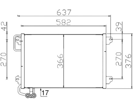 Condenser, air conditioning