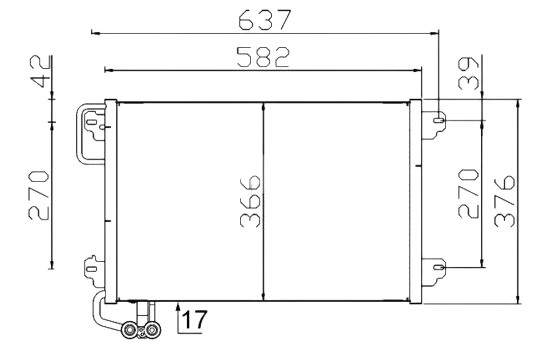 Condenser, air conditioning