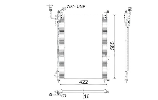Condenser, air conditioning