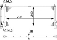 Condenser, air conditioning