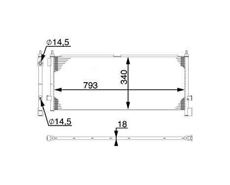 Condenser, air conditioning