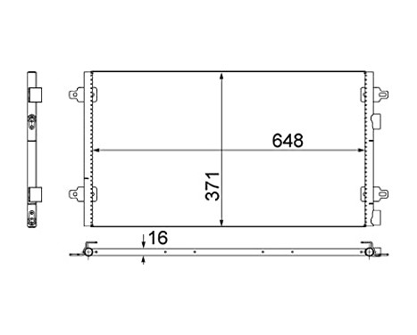 Condenser, air conditioning