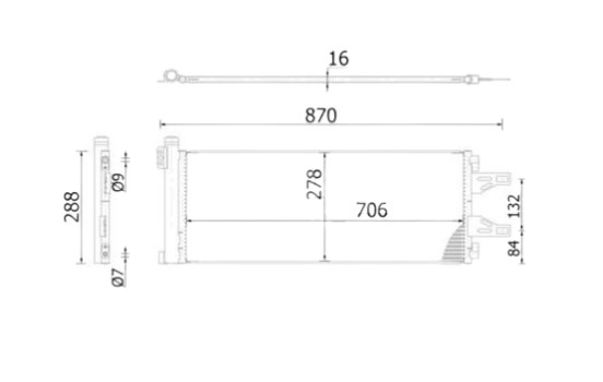 Condenser, air conditioning