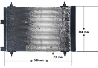 Condenser, air conditioning