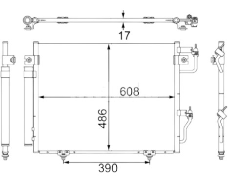 Condenser, air conditioning