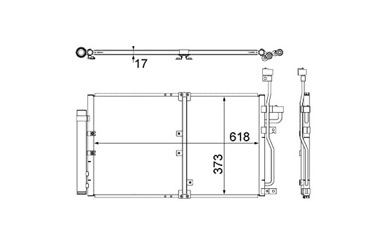 Condenser, air conditioning