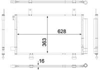 Condenser, air conditioning